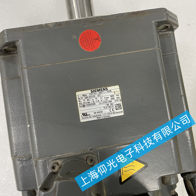 西門子伺服電機(jī)維修1FK7103-2AC71-1RG1報警顯示F06200維修